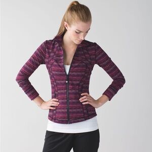 Lululemon Define Jacket Space Dye Twist Regal Plum 4